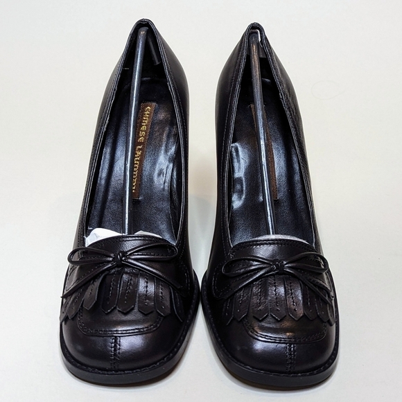 Chinese Laundry Courtney Women Leather Pumps Heels Shoes Black NIB NEW Size 9M - Picture 3 of 9